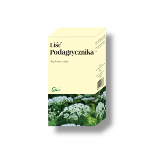 Podagrycznik liść - zioła do zaparzania w saszetkach 25 x 1 g - Flos