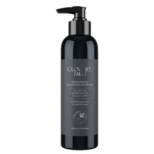 Odświeżający żel do mycia ciała dla mężczyzn 250 ml - Clochee Men