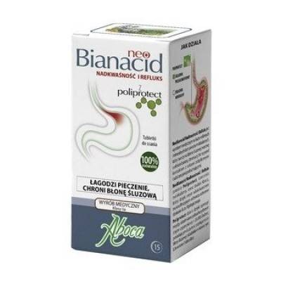 NeoBianacid nadkwaśność i refluks 14 tabletek - Aboca