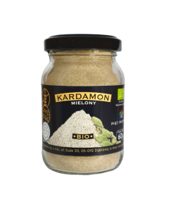 Kardamon mielony BIO bezglutenowy 60 g - Pięć Przemian