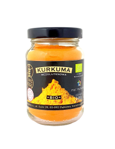 Kurkuma BIO bezglutenowa 100 g - Pięć Przemian