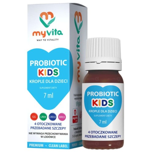 Probiotic Kids krople dla dzieci 7 ml - MyVita