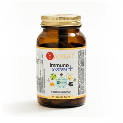 Immuno System+ - 90 kapsułek roślinnych - Yango