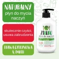 Płyn do mycia naczyń Trawa Cytrynowa Imbir 500 ml - Zielko