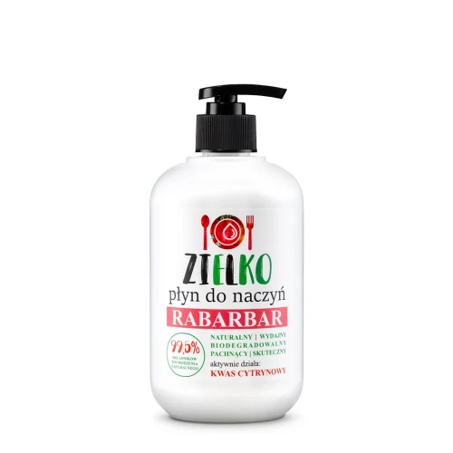 Płyn do mycia naczyń Rabarbar 500 ml - Zielko