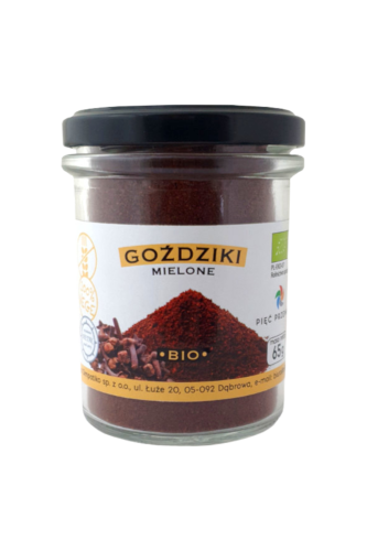 Goździki mielone bezglutenowe 65 g - Pięć Przemian
