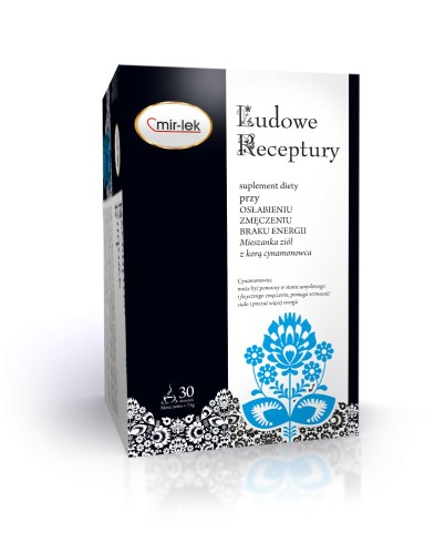 Ludowe Receptury przy osłabieniu, zmęczeniu, braku energii fix 30 x 2,5 g - Mir-Lek