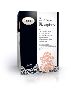 Ludowe Receptury przy trudnościach w zasypianiu, dla zdrowego snu 30 x 2,5 g - Mir-Lek