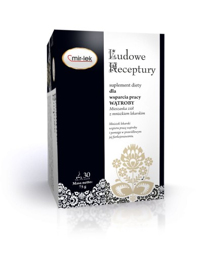 Ludowe Receptury dla wsparcia pracy wątroby 30 x 2,5 g - Mir-Lek
