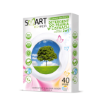 Biodegradowalne listki do prania i zmiękczania Zapach świeżości 40 prań - Smart Eco Wash