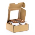 Zestaw tealights Brownie podgrzewacze zapachowe 4 szt - Miodowa Mydlarnia