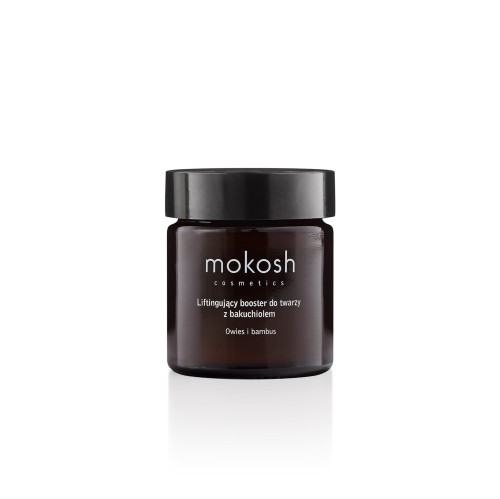 Liftingujący booster do twarzy z bakuchiolem Owies i Bambus 30 ml - Mokosh