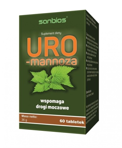 Uro-mannoza 60 tabletek - Sanbios