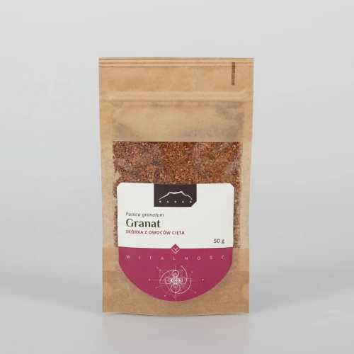 Granat skórka z owoców cięta 50 g - Nanga