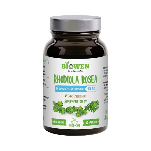 Rhodiola Rosea Różeniec górski 420 mg 60 kapsułek - Biowen