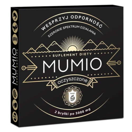 Mumio oczyszczone Shilajit 500 g bryłka - Nami