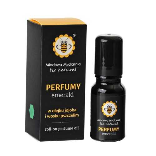 Perfumy roll - on Emerald 10 ml - Miodowa Mydlarnia