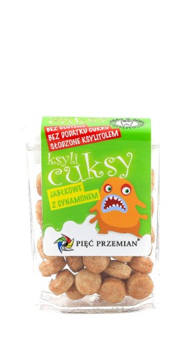 Ksylicuksy jabłkowe z cynamonem 13 g - Pięć Przemian