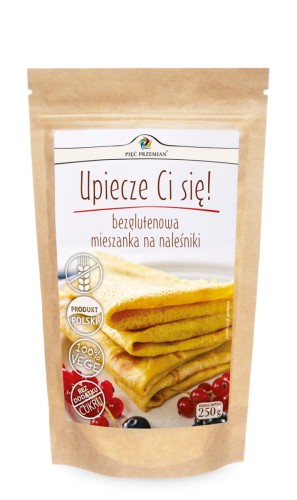 Mieszanka na naleśniki bezglutenowa 130 g - Pięć Przemian