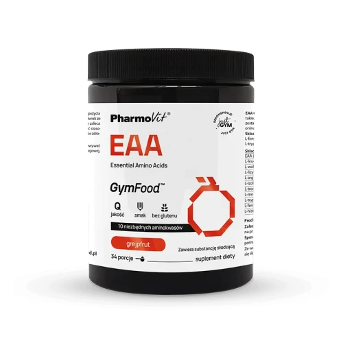 EAA essential amino acids Grejpfrut 375 g - GymFood Pharmovit