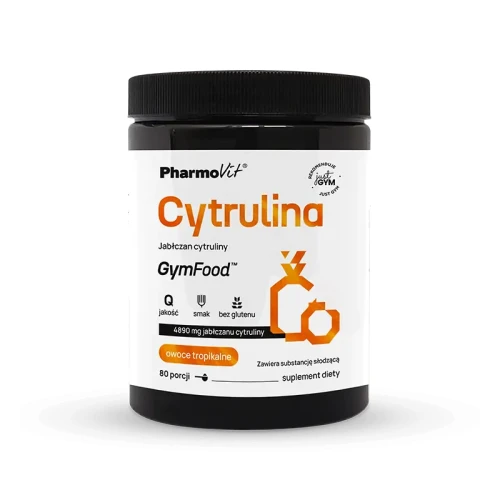 Cytrulina jabłczan cytruliny Owoce Tropikalne 400 g - GymFood Pharmovit