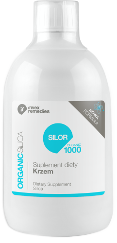 Krzem Silor Organic 500 ml - Invex Remedies