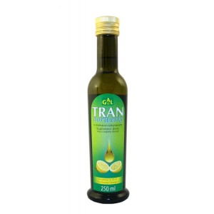 Tran norweski aromat cytrynowy 250 ml - Gal