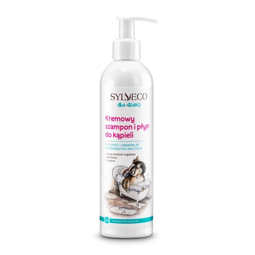 Kremowy szampon i płyn do kąpieli 300 ml - Sylveco dla dzieci