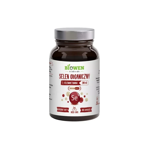 Selen organiczny 100 kapsułek - Biowen