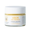 Krem do twarzy Miód i Akmelia 50 ml - Miodowa Mydlarnia