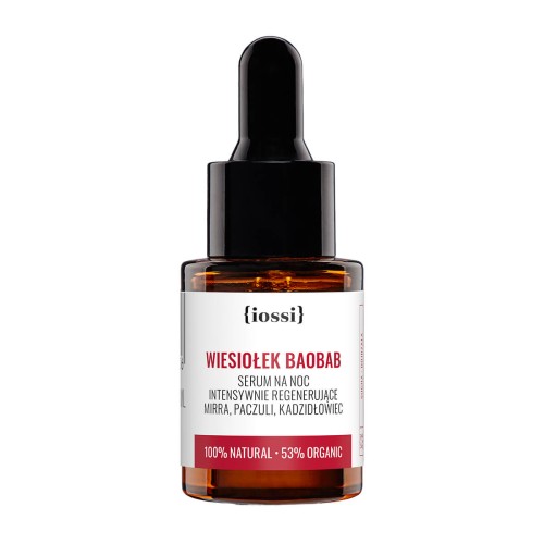 Wiesiołek Baobab Serum na noc intensywnie regenerujące MINI 10 ml - iossi