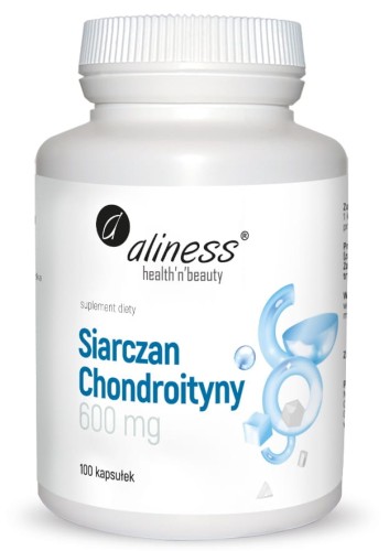 Siarczan Chondroityny 600 mg - 100 kapsułek - Aliness