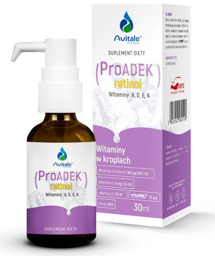 Witamina ProADEK® retinol 30 ml (krople) - Avitale