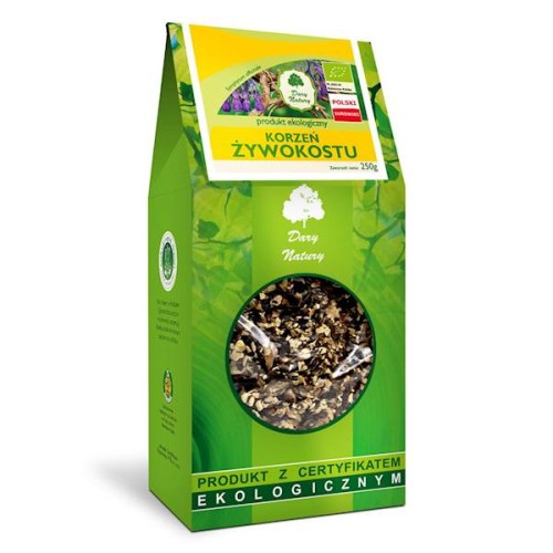Żywokost korzeń EKO 250 g - Dary Natury