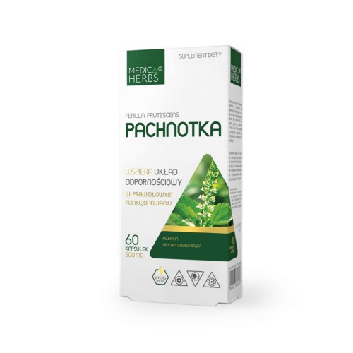 Pachnotka Perilla frutescens 500 mg 60 kapsułek - Medica Herbs