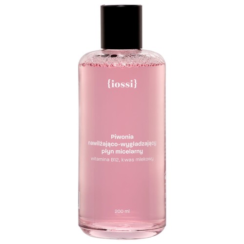 Piwonia Nawilżająco-wygładzający płyn micelarny 200 ml - iossi
