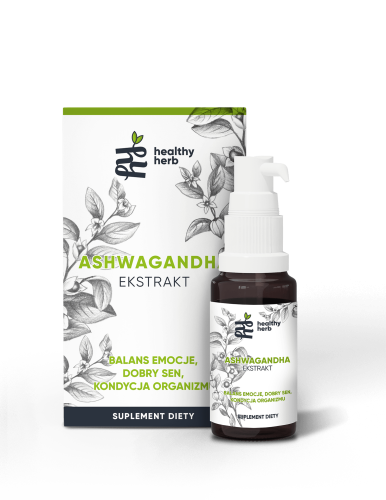 Ashwagandha ekstrakt krople 30 ml - Healthy Herb