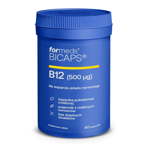 Bicaps Witamina B12 60 kapsułek - ForMeds