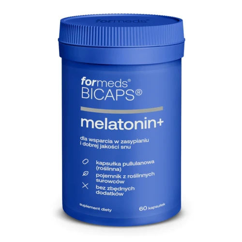 Bicaps Melatonin+ 60 kapsułek - ForMeds