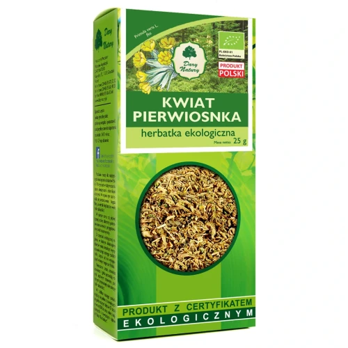 Pierwiosnek kwiat EKO 25 g - Dary Natury