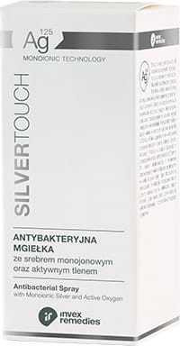 Antybakteryjna mgiełka ze srebrem monojonowym oraz aktywnym tlenem Ag125 100 ml - Invex Remedies