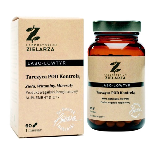 Labo-Lowtyr Tarczyca pod kontrolą - 60 kapsułek - Laboratorium Zielarza