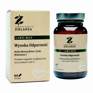 Labo - Max Wysoka odporność 60 kapsułek - Laboratorium Zielarza