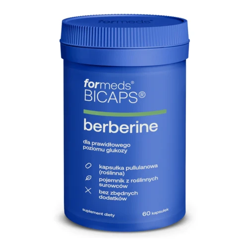 Bicaps Berberine ekstrakt z berberysu 60 kapsułek - ForMeds