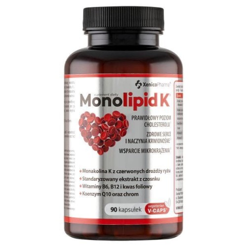 Monolipid K® 90 kapsułek - Xenico Pharma
