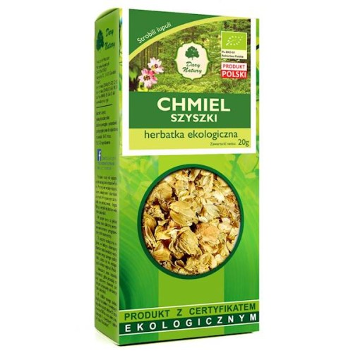 Chmiel szyszki EKO 20 g - Dary Natury