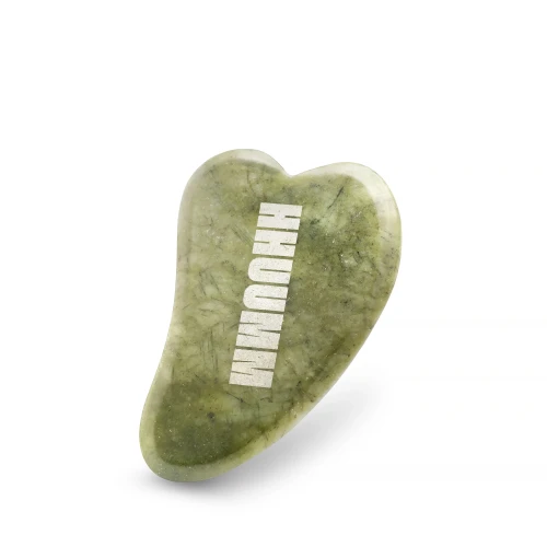 Masażer jadeitowy do twarzy Gua Sha - HHUUMM