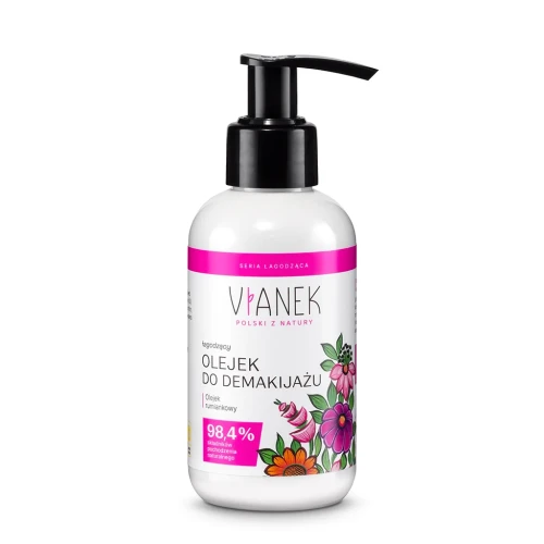 Łagodzący olejek do demakijażu 150 ml - Vianek