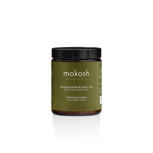 Nawilżający balsam do twarzy i ciała Zielona Kawa z Tabaką 180 ml - Mokosh