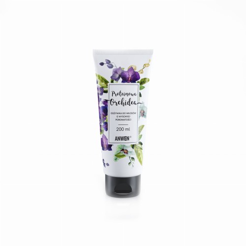 Proteinowa Orchidea Odżywka do włosów o wysokiej porowatości 200 ml - Anwen